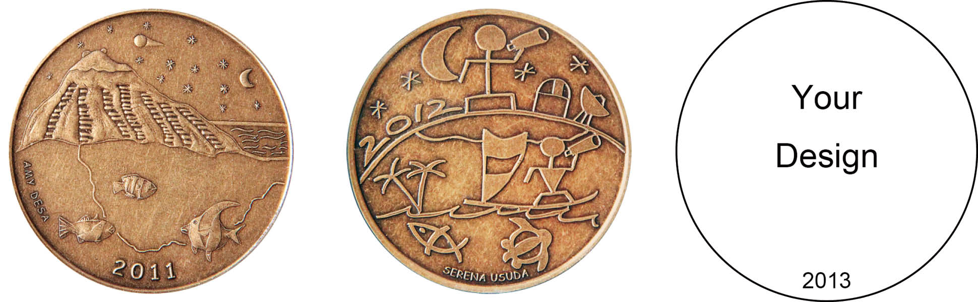 Mauna Kea Coins